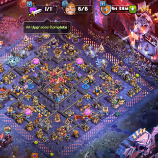 TH18 FULL MAX ! LEGEND RANK ! FREE NC ! SB/MX SnB/MX MM/MX AF/MX FB/MX HT/MX RS/MX EB/MX RB/MX SOUND OF CLASH SCENERY - Image 1