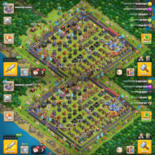 🔥10900 GEMS🔥TH-18 NEAR MAX! XP-230! 11X EPIC EQUIPMENTS! HEROES:-85-96-69-70-42-4! MAX WALLS! FAST DELIVERY - Image 1
