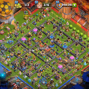 🔥PREMIUM TH 18🔥XP 255-[ 50 PERCENT DISCOUNT SHOP-13 EPIC EQUIPMENT ALMOST MAX-4 HERO MAX-WALLS DEFENSE HIGH-BEST DEAL - Image 1