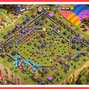 🔴 PAINTER SCENERY 🔴 TH 15 NEAR MAX | 87-90-60-65-40-1 HEROES | 28 HEROES SKIN | FREE RENAME | BH 10 | FULL ACCESS - Image 1