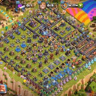 [FREE NC] TH18 MAX | ALL HEROES MAX | 18 EPIC EQUIPMENT | MAX PETS | MAX GUARDIANS - Image 1