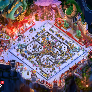 SNAKE SCENERY ! TH18 CLOSE MAX ! TROOPS 90-PERCENT MAX ! LEGEND 3 SB/MAX SnB/MA/FB/RS/EB/RB/RD ALL MAX! 35 SKIN W.S 4300 - Image 1
