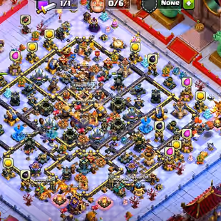 RARE || TH18 MAX || 58000 GEMS || 2 LEGENDARY SCENERY || BK105,AQ105, MP81,GW80,RC55 || ALL EPIC EQUIPMENT || MAX WALL  - Image 1