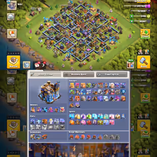 TH18 DUKE MAX 🔥 17x HIGH EPIC 🔥 HEROS-76-78-45-53-37-25 [MAX HERO] Good Profile [60 Dis Shop] XP 126 [BEST DEAL] J12 - Image 1