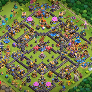 🔥[5 EPIC EQUIPMENT MAX]🔥TH 18 4 HERO MAX || BK 110 AQ 110 MP 76 GW 85 RC 55 DD 12 || 12 HERO SKIN || BUILDER HALL 10 - Image 1
