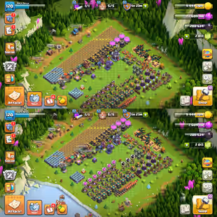 PREMIUM TH-15! XP-120! 7X EPIC EQUIPMENTS! HEROES:-50-50-56-46-32-8! NICE DEFENSE! FAST DELIVERY - Image 1