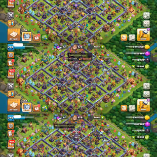 TH 15 Full Max ( 2 Pets Left ) ! 16 Epics ( 5 Epic Max ) ! Town Hall Level 15 ! 10k Gems ! Full Cwl Medals ! Magic Items - Image 1