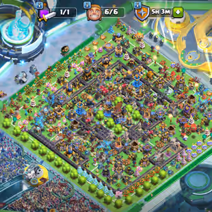 40X SKIN 12X SCENERY ! GEMS-11500 ! TH18 CLOSE MAX ! OBSTACLES TREE ! 70/OFF SHOP ! WAR ARENA RARE STATUS! ALL GUARD MAX - Image 1