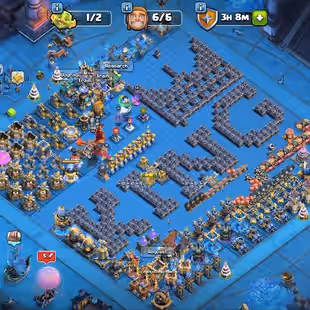 Th18 [60-Percent Discount Shop] [] New 6-Heros Max [1-Lvl Left] [] 7x-Epic Max [Total 18x Epic] [] XP-194 [] BEST-DEAL - Image 1