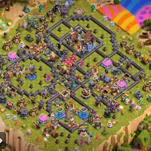 🔥TH 18 ALMOST MAX🔥LEGEND LEAGUE-60 PERCENT DISCOUNT SHOP-XP 241-[ 10 EPIC EQUIPMENT MAX-WALS DEFENSE MAX-NC 500-BEST - Image 1