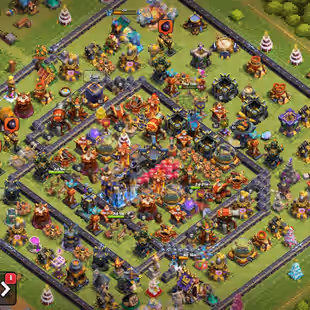 🔥 HALLOWEEN SALE 💎 FULL MAX WALLS - DECENT TOWNHALL 18 - 93-97-69-70-46-12 HEROES - 1768 GEMS - 2811 WWS - RENAME 1K - Image 1