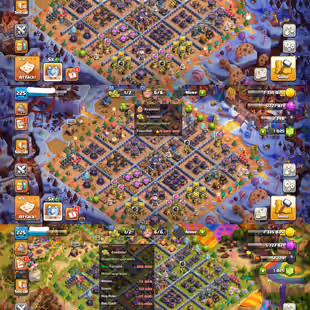 TH 15 !! Base Max !! 11 Epics ( 2 Epic Max ) !! 29 Hero Skins !! 1000 Gems !! Namechange Free !! Magic Items  - Image 1