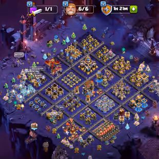LEGEND RANK ! 35X SKIN 10X SCENERY ! TH18 CLOSE MAX ! DEFENCE WALLS MAX ! COSMIC FULL SET ! STATUS PAID! BEST EQUIPMENT  - Image 1