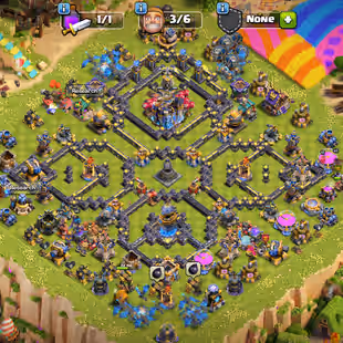 30X SKINS | TH18 MAX TYPE | SB-MX!AF-MX!MM-MX!MS-MX!FB-MX!RS-MX!EB-MX | 235-XP | HERO-107-110-88-85-55-22 | TROOPS MAX - Image 1