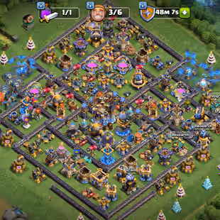 Th18 Almost Max [70-Percent Discount Shop] | [17x-Epic] | [4-Hero Max]-[Helpar Hut Max] | Xp-244 | NC-Yes | BEST-DEAL - Image 1