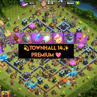 🔥[Limited Deal]💎 TH14-NEAR MAX [ 7x EPIC EQIP ] || HERO 78-78-48-52-25 || MAGIC ITEMS LOAD || HERO SKIN || SAFE ACC - Image 1