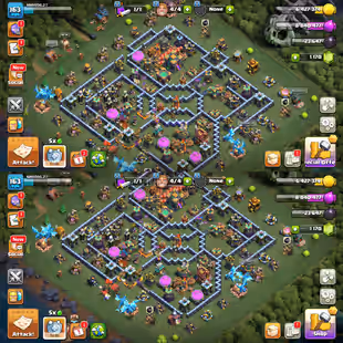 TH-14 NEAR MAX! XP-163! 9X EPIC EQUIPMENTS! HEROES:-66-72-49-39-28! NICE PETS! GREAT TROOPS AND DEFENSE! BEST DEAL - Image 1