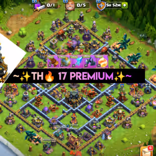 🔥TH17-RARE✨ [ 5x EPIC EQIP ] || HERO 51-50-30-21-18-10 || MAGIC ITEMS LOAD || HERO SKIN || FULL SAFE ACC - Image 1