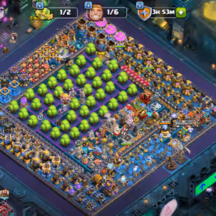 Ready For TH 19 🚨 TH 18 Full Max 🔥 36 Max Epic Equips | All Max Hero | Cyber Scenery | Safe | Instant Delivery - Image 1
