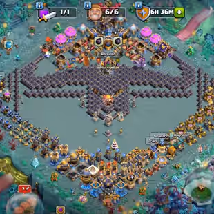 🔥[20 Heros Skins]💎Epic Semi Max Th 18|Heros Lvl 110-110-95-85-55-20 | Epic Equipments | 4 Sceneries |Instant Delivery  - Image 1