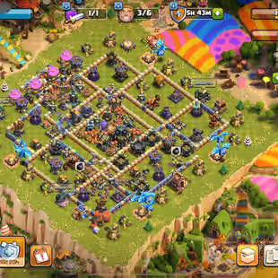 🔥Local USA | Th17 | 15 Skins🔥 | Heroes 76/82/54/53/40/7 | Lvl 174 | Full Access - Image 1