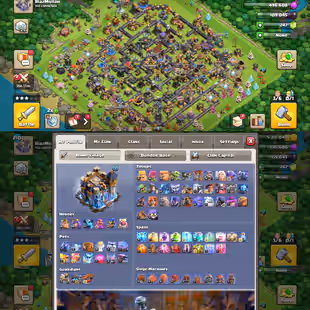 TH18 MAX HEROS [] DUKE MAX [] MAX WALL [15x EPIC] HEROS-90-102-48-85-43-25 [MAX DEFENCE] XP-210 [RARE] BEST DEAL [J4] - Image 1