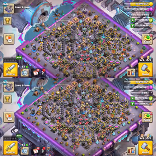 🔥TH-18 NEAR MAX🔥XP-260! 13X EPIC EQUIPMENTS! HEROES:-106-105-95-80-55-10! GREAR DEFENSE-TROOPS-WALLS! FAST DELIVERY - Image 1