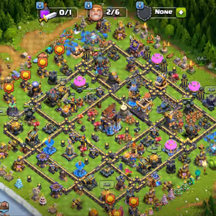 🔥TH-18 (TH-17 FULL MAX) 💎 CHAMPION MAX | CHANGE NAME | (SB-MAX) (FB-MAX) (EB-MAX) (RS-26) | XP246 | INSTANT DELIVERY - Image 1
