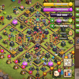 [MALAYSIA LOCAL] RARE TH 14 MAX CWL MEDALS 1200 MANY MAGIC ITEMS ALMOST MAXED  - Image 1
