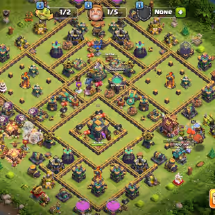 🔥TH 14 MAX🔥BK 70 AQ 85 MP 54 GW 59 RC 30 || BEST EPIC EQUIPMENT || LEGENDARY GHOST QUEEN || IOS AND ANDROID - Image 1