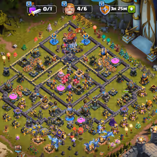 Cheapest 🚨 TH 18 Near Max 💯 11 Epic Equips | 2400 CWL Medals | Clash of Dragons | 5400 Gems | Safe | Instant delivery - Image 1