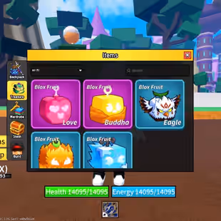 [ Blox Fruits ] Max Level 2800 - Buddha Fruit Inventory - Godhuman - 14m Beli - Cheap Price - Full Access - Instant - Image 1