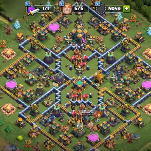 🔥[Cwl 1360]Epic Semi Max Th 14💎Heros Lvl 72-72-54-52-30 | Epic Equipments | Nc at 500 Gems | Instant Delivery | - Image 1