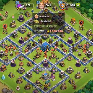 🔥2Epic max🔥XP110 TH12 Fully max Account| Clash rama scenery| Total 5Epic equipment| All helper unlock| 2Hero skins|  - Image 1