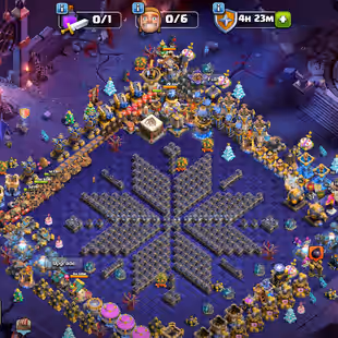🔥TH 18 ALMOST MAX🔥XP 244-[5 HERO MAX-7 EPIC EQUIPMENT MAX-COSMIC AND WAR ARENA-WALLS DEFENSE ALL MAX-NC 500-BEST DEAL - Image 1