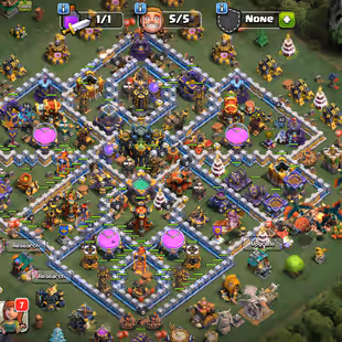 🔥[ DUKE LEVEL 10 - DECENT TH-17 ]🔥 EB [20] | RS-FA-MM-FB-HT-RB-AF-SB [15] | NICE DEF - TROOPS | 400 CWL MEDALS  - Image 1