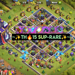 ✨TH15-RARE🔥 [ 7x EPIC EQIP ] || HERO 63-64-51-51-27 || MAGIC ITEMS LOAD || HERO SKIN || FULL SAFE ACC - Image 1