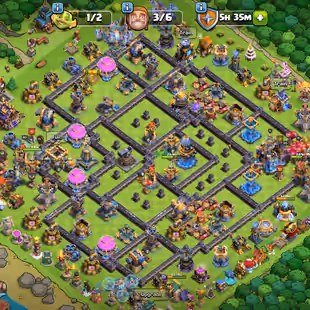 [F1]🔥CURRENT IN L2 🔥TH-18 FULL MAX BASE | ONLY TRAP/CRAFT LEFT | ALMOST MAX LAB | ALMOST 11 EPIC MAXED | MAX BUILDER.B - Image 1