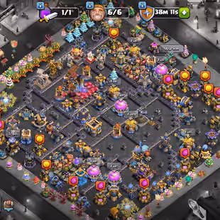 TH 18 BOTH SIDE FULL MAX-NOTHING LEFT-[ 13 EPIC EQUIPMENT MAX-XP 261-BARBARIAN ODSY DARK SCENERY-LEGEND LEAGUE-BEST - Image 1