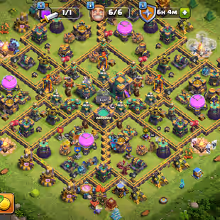 TH14 FULL MAX || FULLY LOADED MAGIC ITEMS || NAME CHANGE 500 || VERY GOOD HEROES SKINS || OP ACCOUNT || INSTANT DELIVERY - Image 1