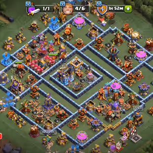🔥TH 18 PREMIUM🔥60 PERCENT DISCOUNT SHOP-XP 199-[ 10 EPIC EQUIPMENT HIGH-GOOD DEFENSE AND TROPS-NC FREE-BEST DEAL - Image 1