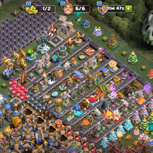 🔥GEMS -39000 ! 90-OF GP SHOP🔥TH18 MAX TYPE ! WAR ARENA SCENERY 5 SKIN 20! PLAYER ID CHANGABLE ! SB-AF-FB-RS-EB-MAX - Image 1