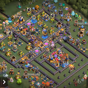 🌺TH18 [ DEFENCE/WALL ] MAX🌺3 GUARDIAN MAX | 13 EPIC ALMOST MAX | QUEEN MAX! HERO [ 93-110-60-44-40-13 ] CRAFT 19/23/16 - Image 1