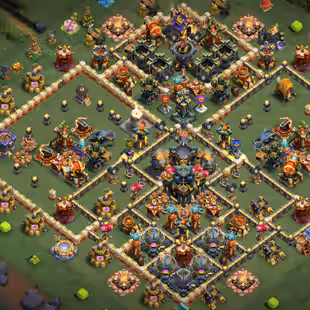 🔥 Xp-257🔥 Th17 Almost || High Quality Epic Equipment || 5 Heroes Max 100-100-79-75-50-20 || NC Available || 6 Builders - Image 1