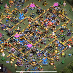 🔥TH 18 2 HERO MAX🔥60 PERCENT DISCOUNT SHOP-XP 224-[ 12 EPIC EQUIPMENT ALMOST MAX-NC 500-MEDALS 659-GOOD TROPS-BEST - Image 1