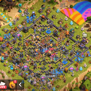 ALL HELPER MAX ! TH18 CLOSE MAX [ GEM-8500 ] ALL HERO MAX ALMOST ! LEGEND RANK ! GOLD/EVENT PASS ON ! EQUIPMENT 27 MAX  - Image 1