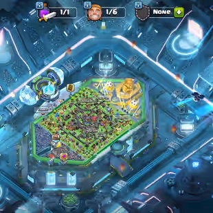 🔥TH 18 NEAR MAX🔥BK 101 AQ 101 MP 75 GW 82 RC 55 DD 7 || [4 EPIC EQUIPMENT MAX] || NC 1000 || 5 HERO SKIN || BUILDER BA - Image 1