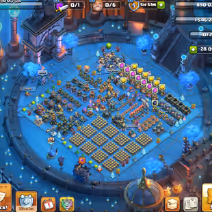 TH17 (NEARLY MAXED)!! 28K GEMS !! 5 HEROES MAX !! 1542 MEDALS !! 14 EPICs (5 EPIC MAXED)!! 3815 WAR STAR !! MAGIC ITEMS - Image 1