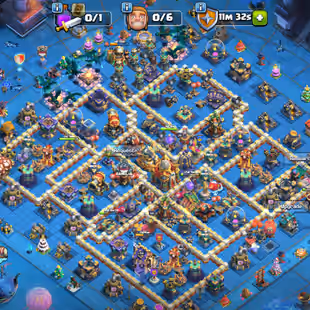 🔥 2x Sceneries 🔥|| Th16 Almost Max || High Epic Equipment || Heroes 68-92-52-56-35-15 || 6 Builders - Image 1