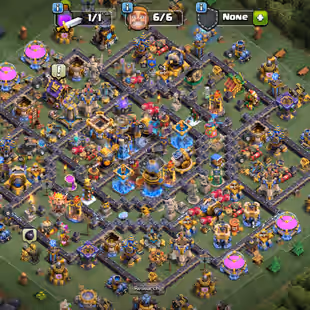 FRANCE LOCAL ! TH18 MAX BASE ! WALLS DEFENCE ALL ! BUILDER HALL-10 FULLY MAX ! XP-224 BEST EQUIPMENT ! ONLY FEW TRAPS - Image 1